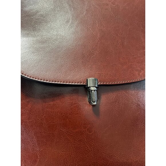 S-Zone Leather Backpack Brown Smooth - Picture 10 of 11